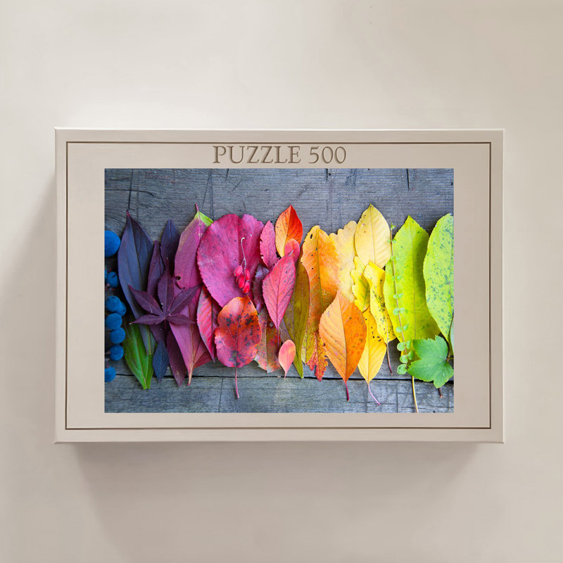 500-Piece Puzzle, 100% Cardboard, 18.9 x 13.4 inches | Box Size: 13.2 x 9.1 x 2.0 inches | Perfect for Family Fun & Relaxation, High-Quality, Durable Pieces for Easy Assembly, Ideal Gift for Puzzle Lovers