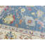 Tapis oriental turc bleu noué à la main 10 pi 4 po x 14 po 27ACD61D7F58446FAD2AA17DECEF375D