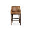Upholstered Stool with Solid Wood Frame-1359146298