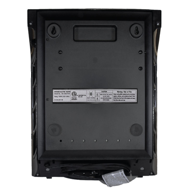 Heat Storm 1000 Watt Gray Infrared Wall Mount Heater