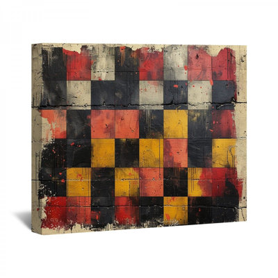 Panneau d'art encadré sur toile