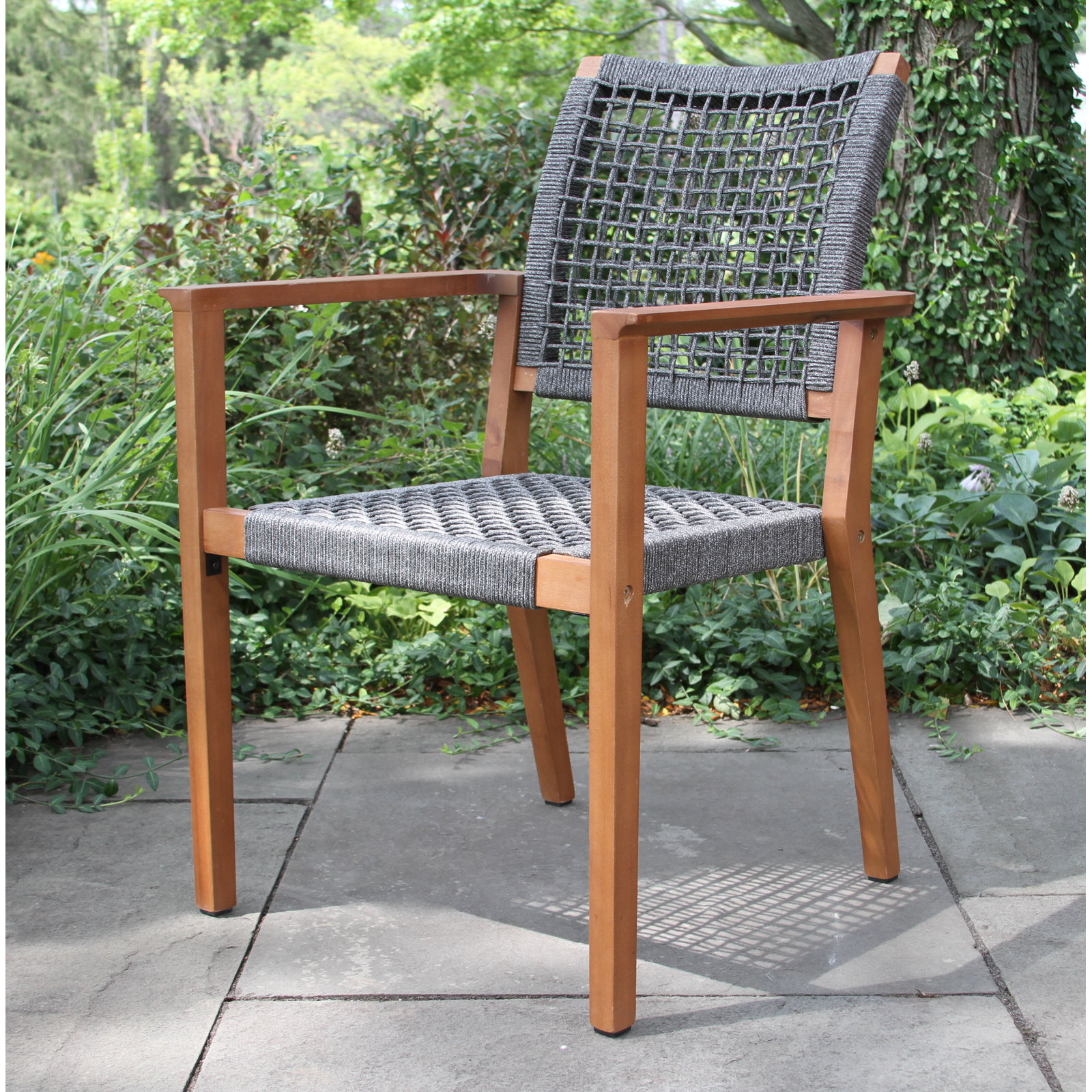 Fleur Stackable Patio Armchair