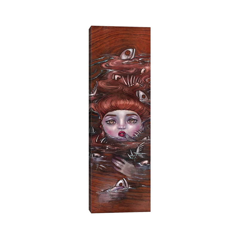 Finished by Gokcen Yuksek - Wrapped Canvas Panoramic Print, 30.48 cm H x 91.44 cm W x 3.175 cm D