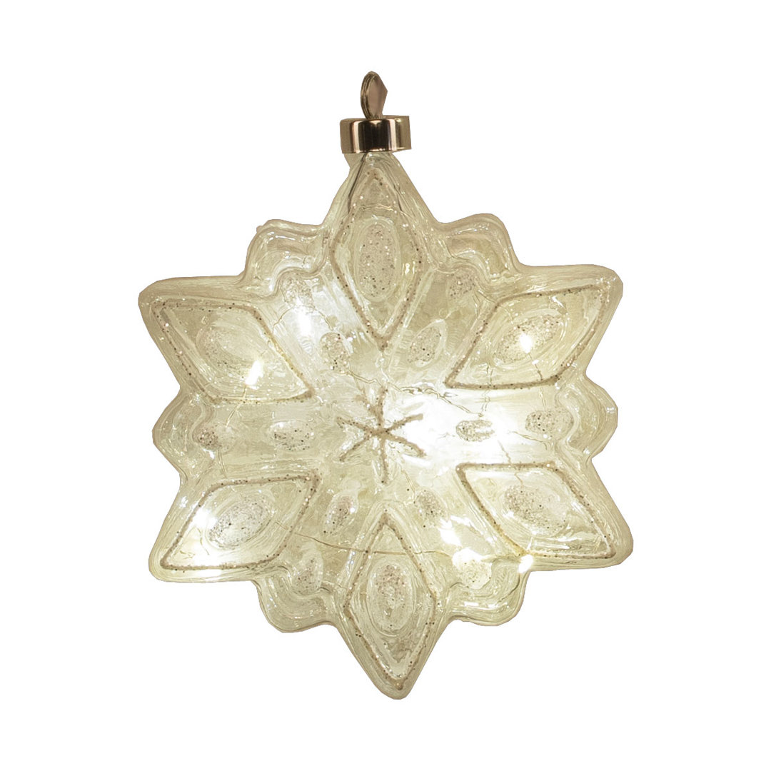 Die Saisontruhe Weihnachtsbaumschmuck Schneeflocke