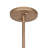 Brayden Studio® Geraldean - 4 Light Pendant In Ashen Gold Finish