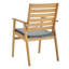 Chaise de patio avec coussin Syracuse