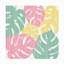 Toile pour l'extérieur «Monstera II Bright on White» de Sarah Adams-87945220