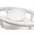 Monaco - Oval Coffee Table - No Insert - Blanc Finish