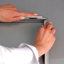Cadre d'affiche en aluminium Opti Snap - Cadre de présentation mural à profil frontal 1 po avec housse antireflet pour affiches, documents et certifications - (noir - argent et 8,5 x 11 - 11 x 17 pouces)-17114911-17114910