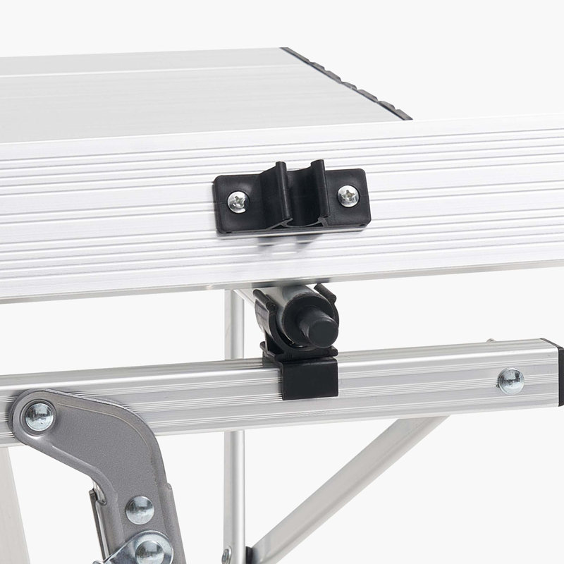 Couche de maille pliante en aluminium pour table de camping