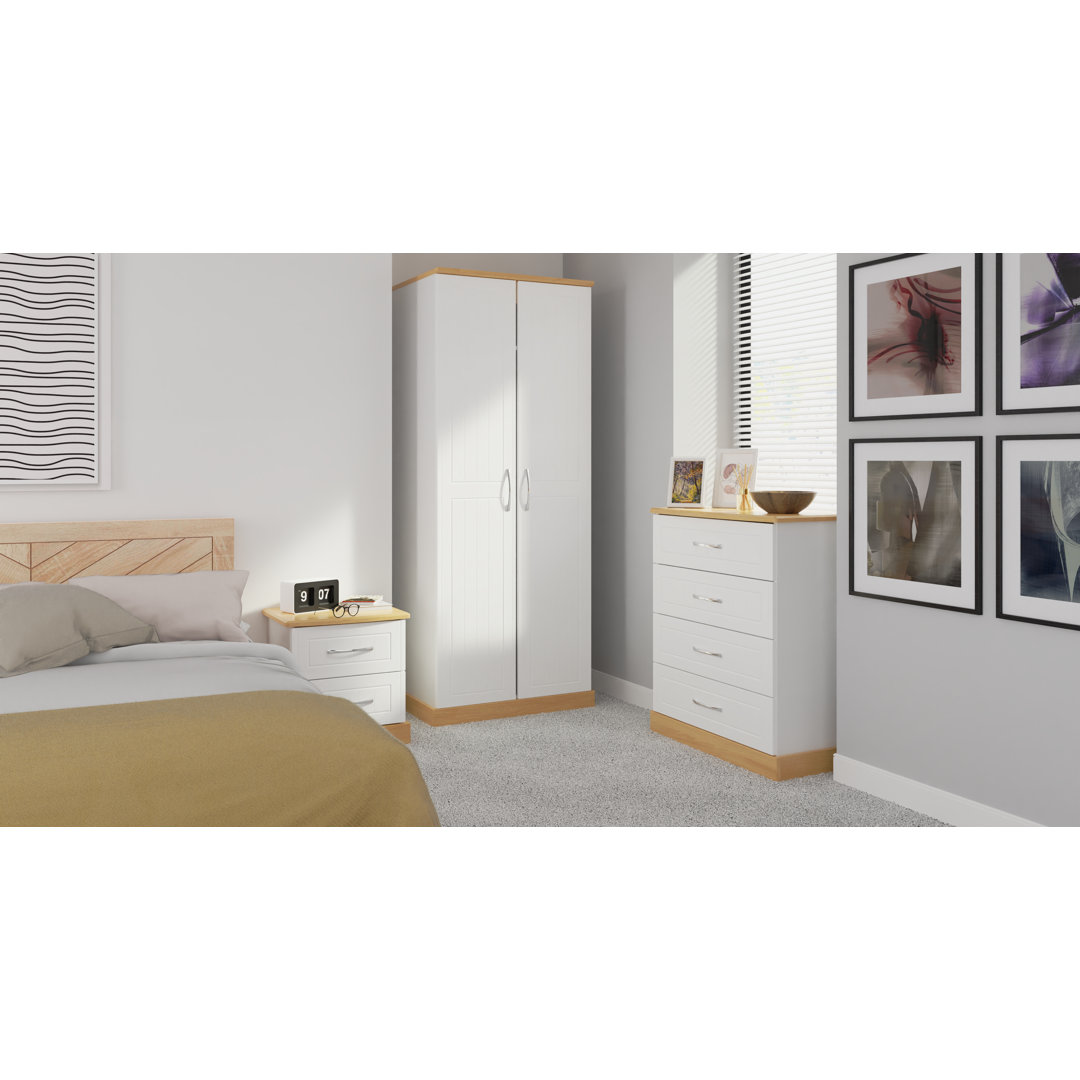 Fully Assembled Dainna 3 Drawer 76.5Cm W Chest of Drawers