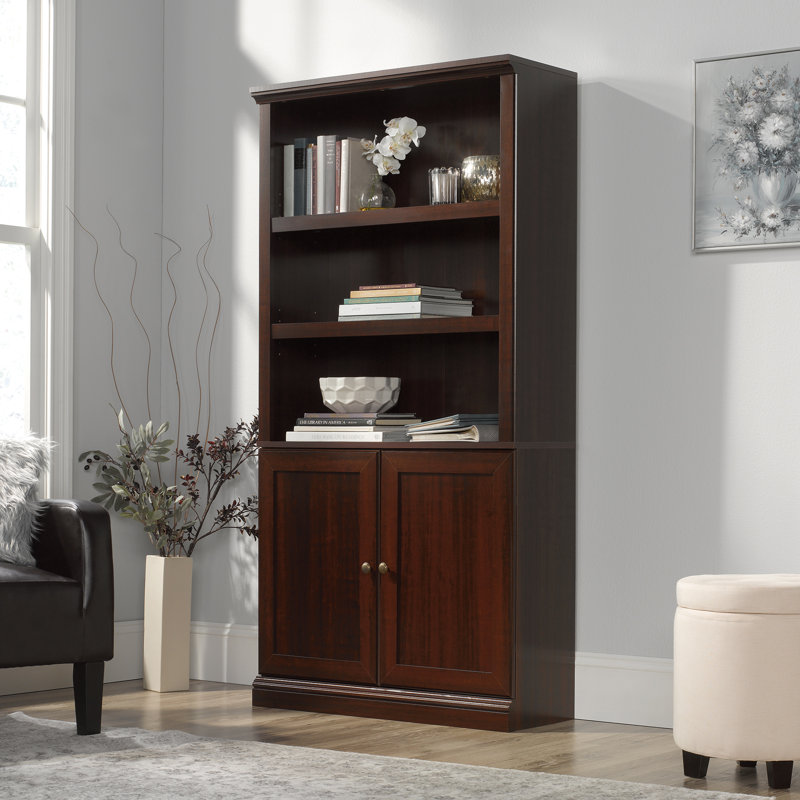 St. Nicholas Standard Bookcase, Select Cherry, (3 Shelves) 69.764"H x 35.276"W x 13.228"D