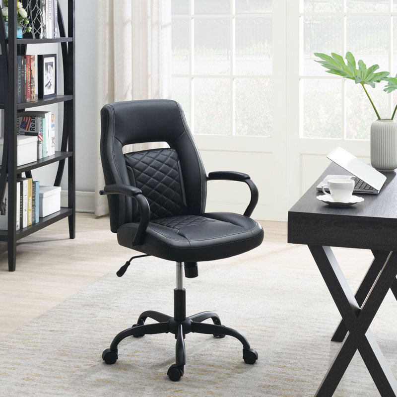 OFFICE CHAIR In Faux Leather