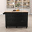 Rosauro Dining Table Set with Storage Cabinet, 4 Drawers and Towel Rack-2018982363