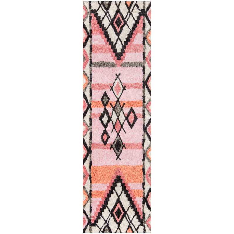 Valora Abstract Indoor Rug, Runner 2'3" x 8'