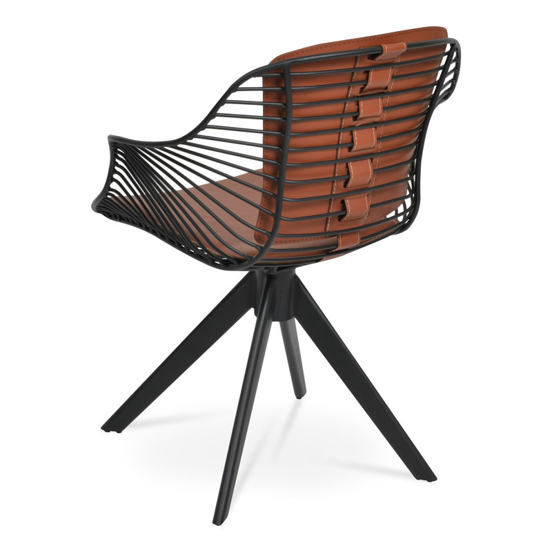Fauteuil Zebra Sword, Cannelle