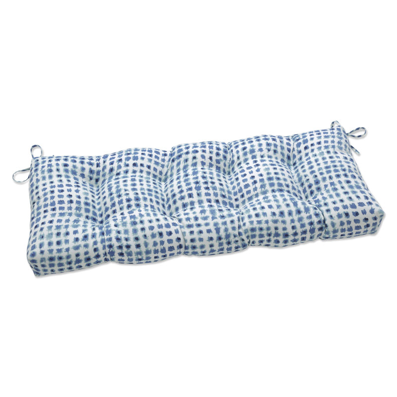 Coussin de siège intérieur / extérieur, gris, H 5 po x l 48 po x P 18 po