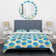 DesignArt Blue Circle Pattern Dots Duvet Cover Set | Wayfair