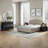Wrought Studio 3-piece Bedroom Set - 6-drawer Fluted Dresser And Two 2-drawer Fluted Nightstands-743654722