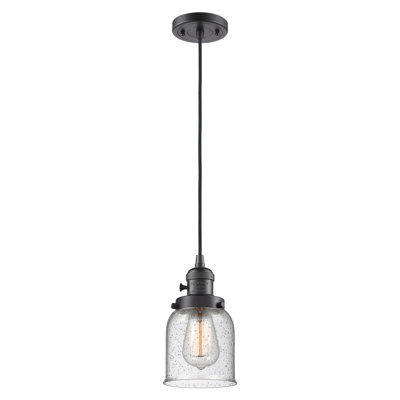 Franklin Restoration - Amberlynn - Mini luminaire suspendu à cordon 1 lumière - Interrupteur marche / arrêt - Ampoule non incluse