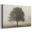 Toile tendue I-Gallery « Arbres dans la brume »-1244557127