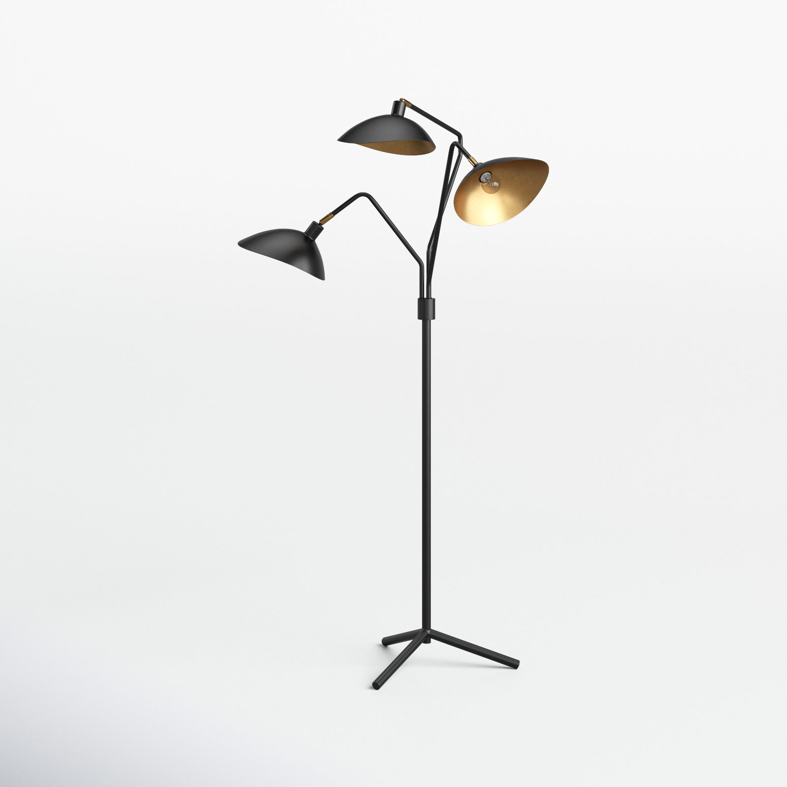 Hopson 69.5'' Floor Lamp, Black