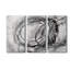 Infinity Rings I - 3 pièces, peinture sur toile tendue-663417470