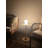 Modern Accent Table Martini Table with Solid Wood Leg Round End Tables Side Table-1359406780