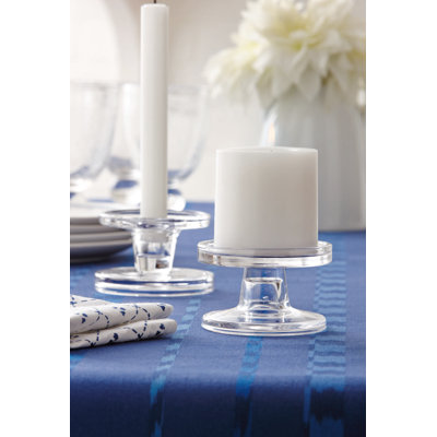 4'' H Glass Pillar