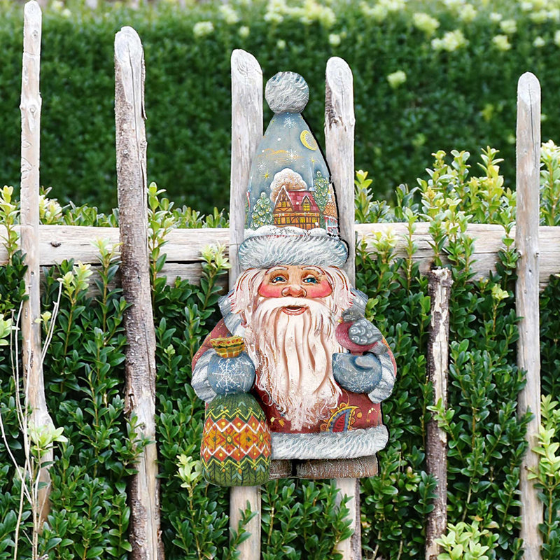 Ornement décoratif en bois The First Noel, H 15 po x l 12 po x P 0,5 po