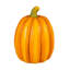 Statue citrouille Jack-O-Lantern DEL, H 14 po