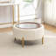 Repose-pieds rond avec rangement Miajah-425328106