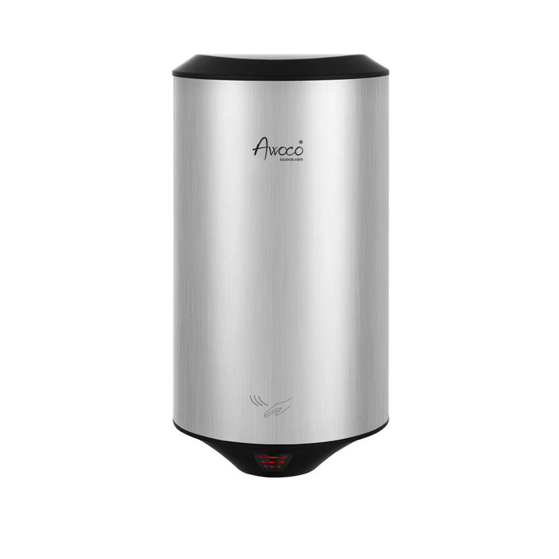 Séchoir à mains rond rond en acier inoxydable 120 Volts