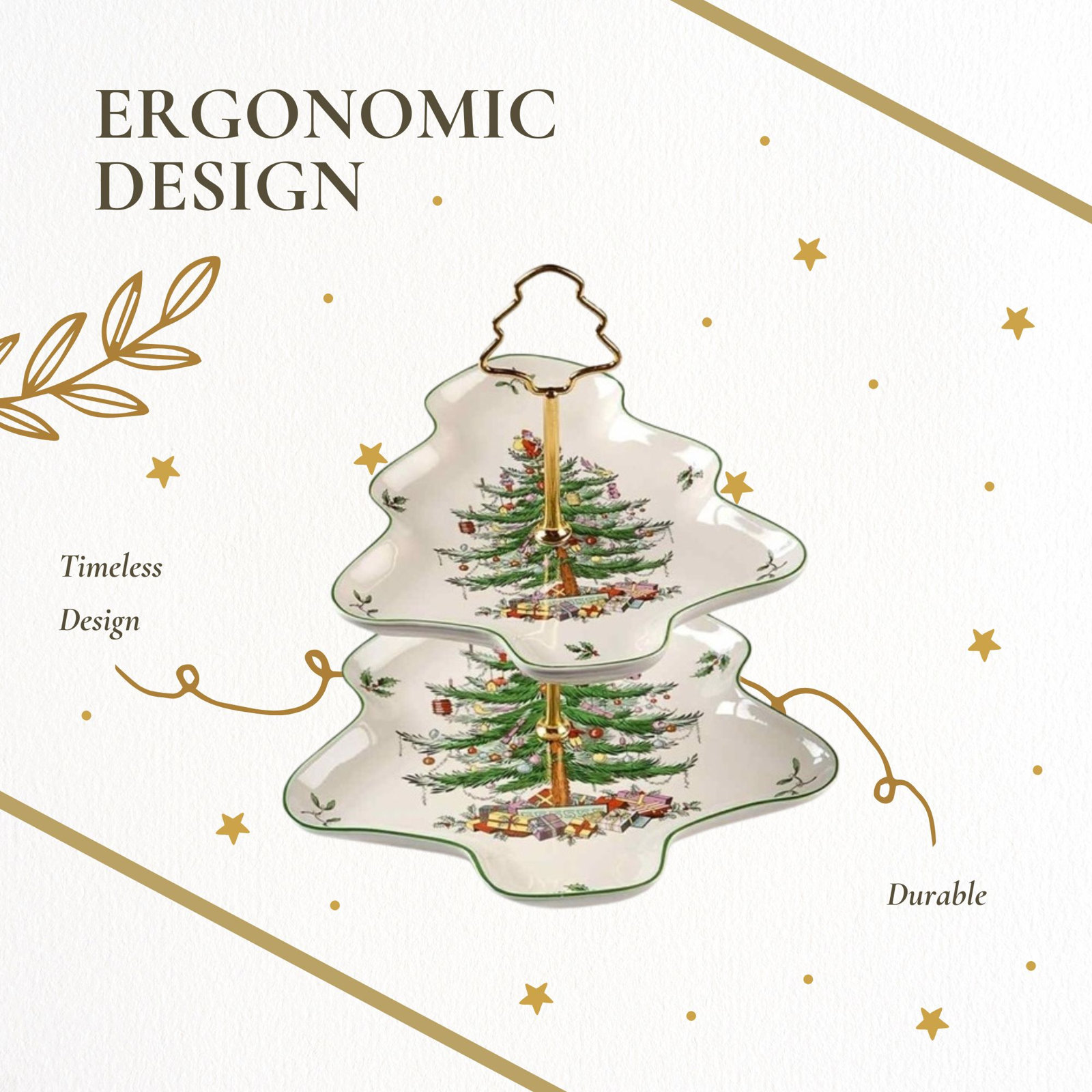 Christmas Tree Tiered Stand