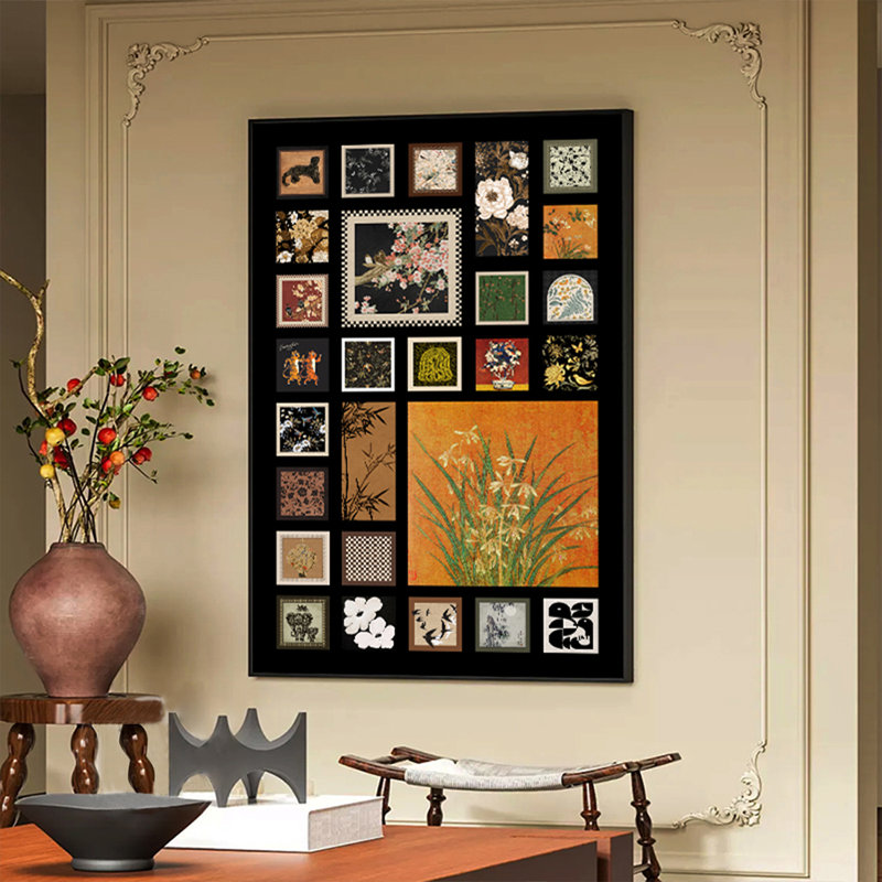 Art mural Mid-Century, H 47,24 po x l 31,5 po