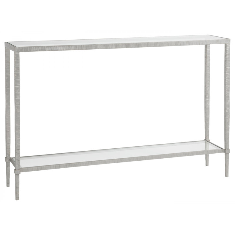 Console en métal Claret, Argento