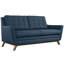 Causeuse en tissu d'ameublement avec causeuse et fauteuil Beguile-1234872710