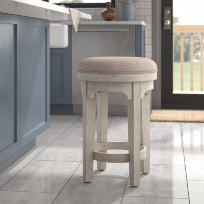 Swivel Upholstered Counter Stool