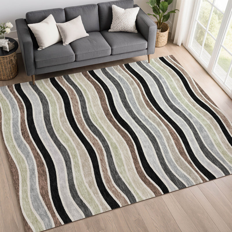 Tapis intérieur / extérieur ACN2333, Rectangulaire 3 pi x 5 pi