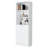 White 2-Door Bookcase, Ideal Home Office Furniture