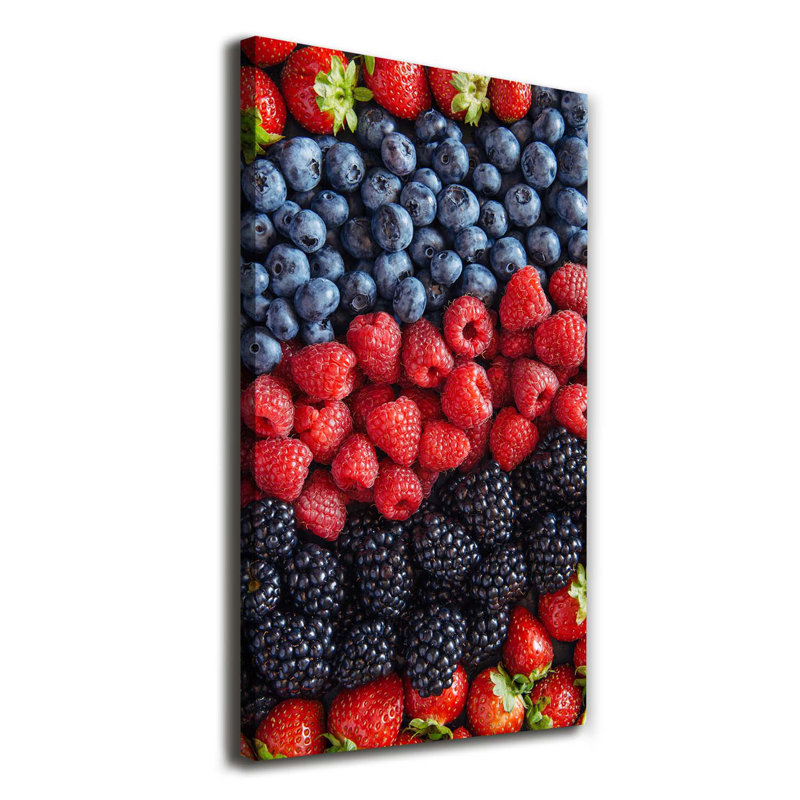 Tropical Flowers - Wrapped Canvas Print