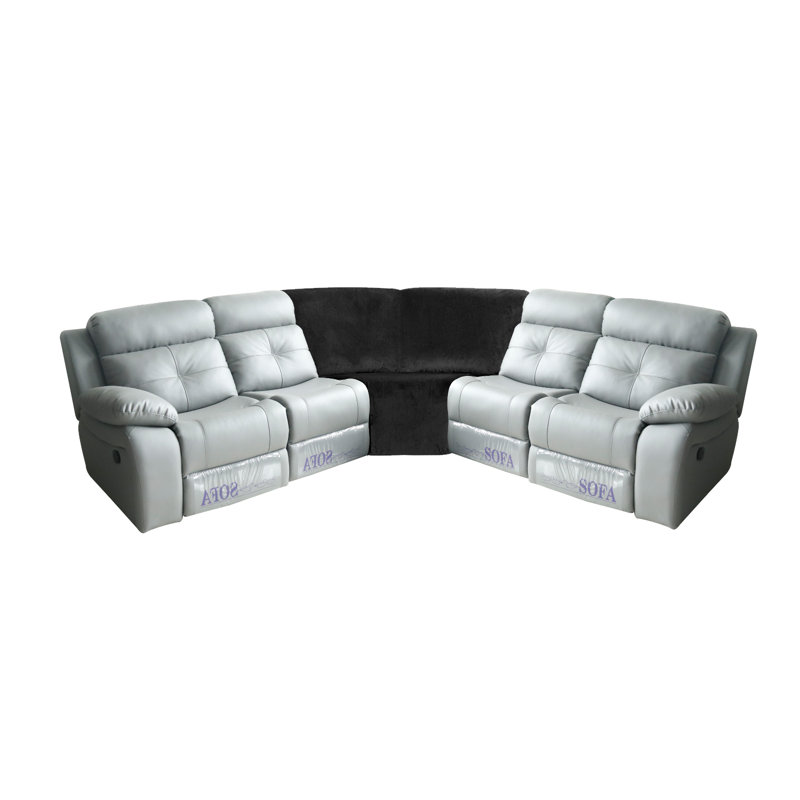 Housse pour canapé à coussins carrés/rectangulaires, Velours noir