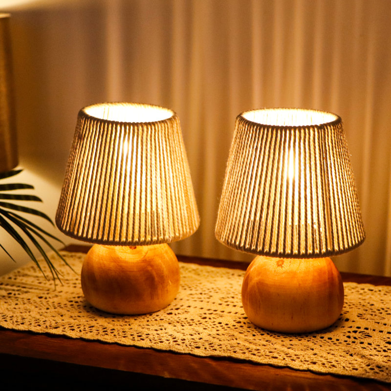 Wood Desk Lamp