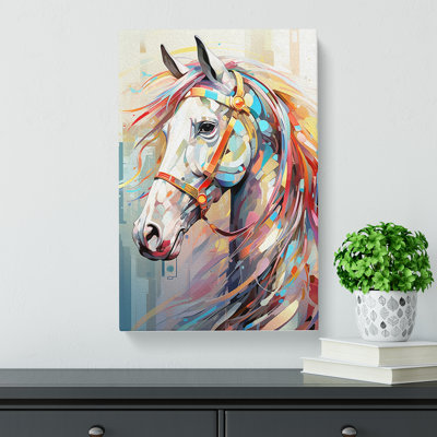 Horse Futurism No.2 - Wrapped Canvas