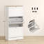 Petite armoire de rangement, armoire de rangement pour chaussures, armoire de rangement dissimulée pour chaussures, buffet