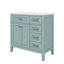 Combinaison de meuble-lavabo pour salle de bain 36 po avec armoire à tiroirs-2126269660-2126269650