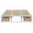 6 Drawers Storage Platform Bed-1958864336-1958864335