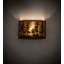 Applique murale 1 lumière encastrée