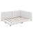 Modern Upholstered Platform Bed With USB Ports, Floor Daybed With Wood Slat Support-754875648