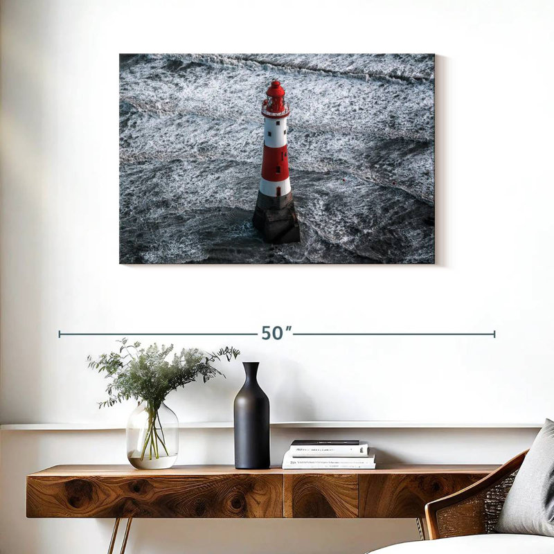 Lilie Beachy Head lighthouse, 24" H x 36" W